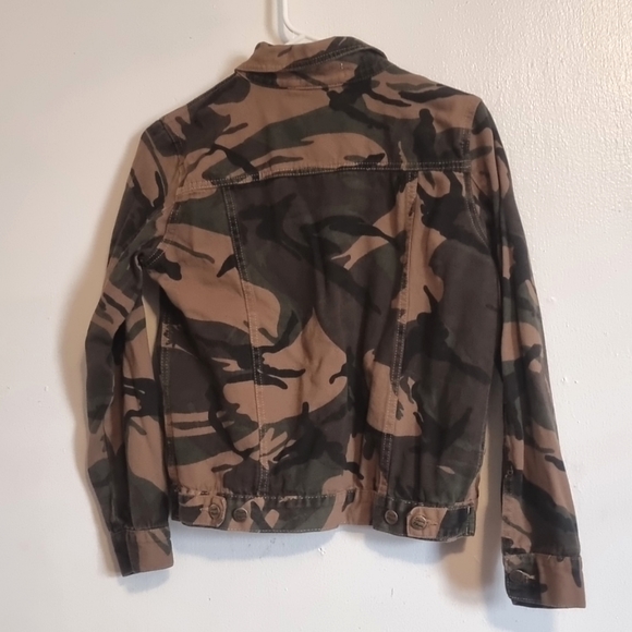 Women's Camo 100%Cotton Jacket - Picture 7 of 7